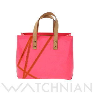 Louis Vuitton Rose Vernis Pink Handbag PM Bag Reed Pop Fluo